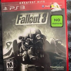 PS3 Fallout 3 video game